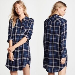 RAILS Plaid Shirt Dress size M